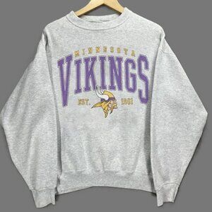 Minnesota Vikings NFL Football Retro Classic Team Fan Sweatshirt
